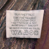 металлизированная нить в одежде